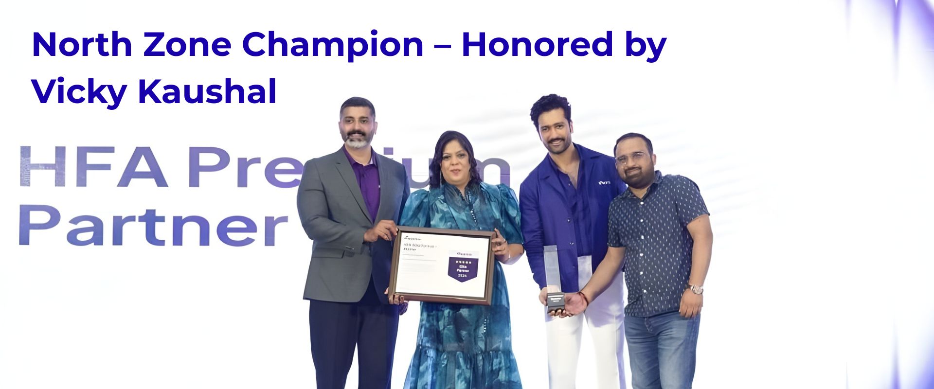 North Zone Champion – Honored by Vicky Kaushal